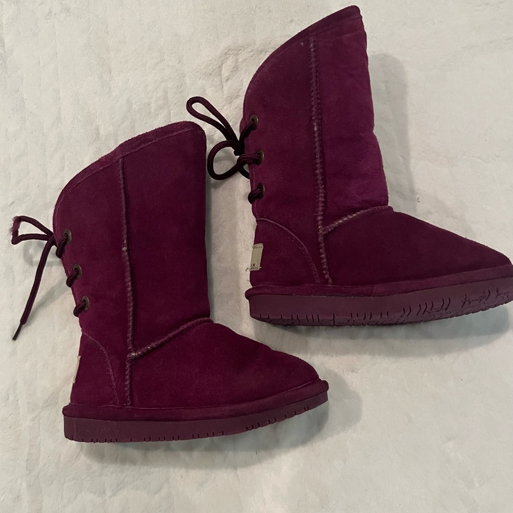 BEARPAW Phylly Youth Plum Size 11
